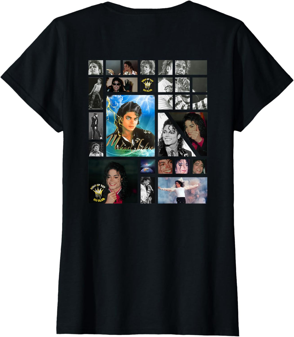 Michael Jackson 703 Back Printed - Adult & Kids T-Shirts, Sweatshirts & Hoodies apparel design preview 1