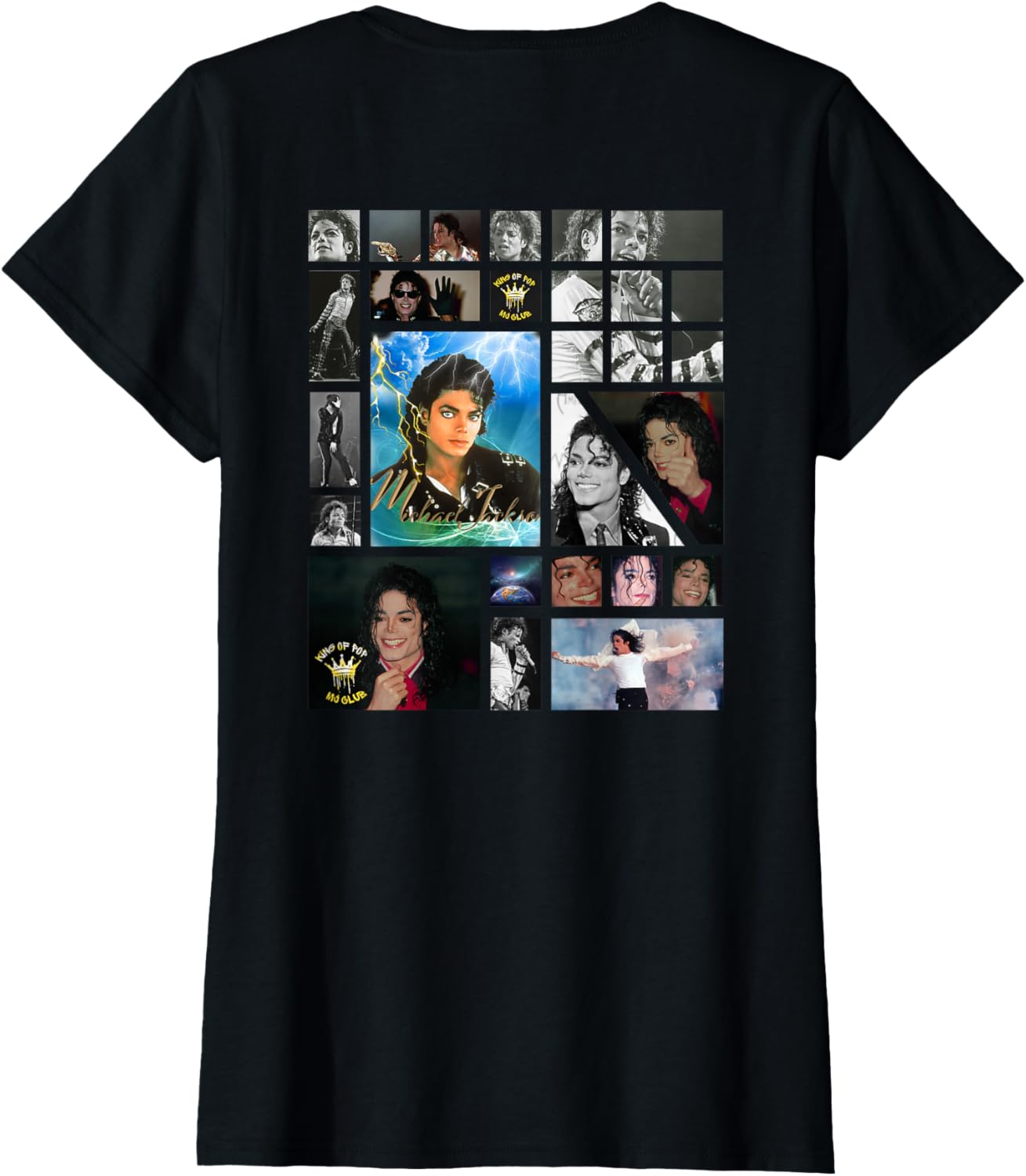 Michael Jackson 703 Back Printed - Adult & Kids T-Shirts, Sweatshirts & Hoodies apparel design preview 1
