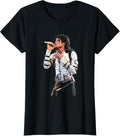 Michael Jackson Singing Live Bad World Tour 1988 - Adult & Kids T-Shirts, Sweatshirts & Hoodies apparel design preview 1