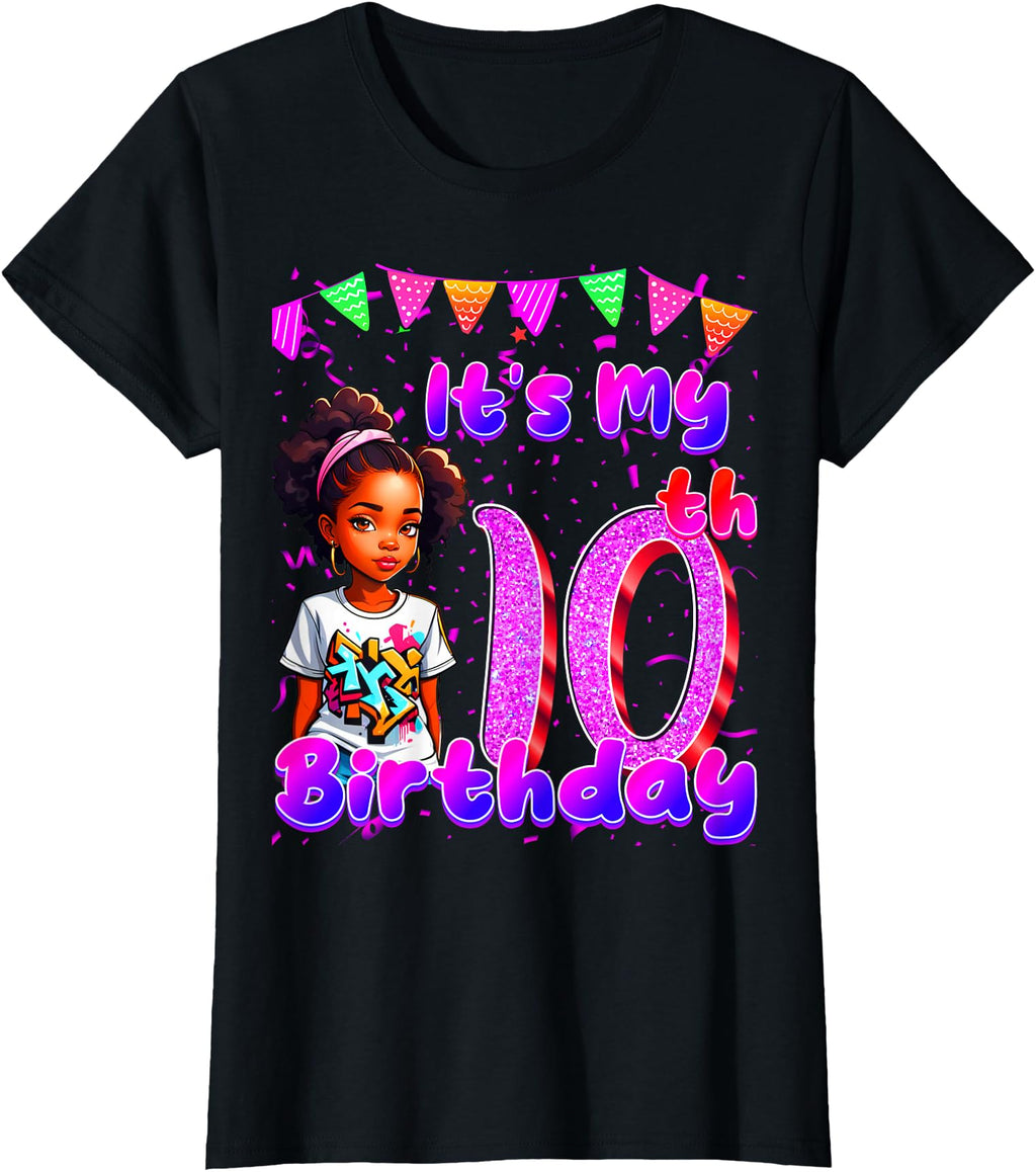 Original Its My 10Th African Sweatshirt - Fun Novelty Design for Adults - T-Shirt, Sweatshirt, Hoodie