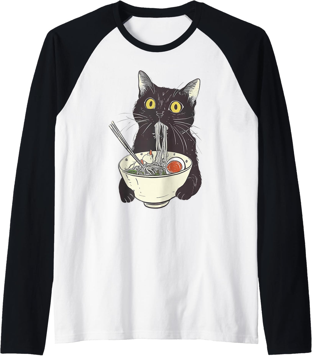 Exclusive Cat Ramen Noodle Japanese Hoodie - Custom Art Print Men Women - T-Shirt, Sweatshirt, Hoodie
