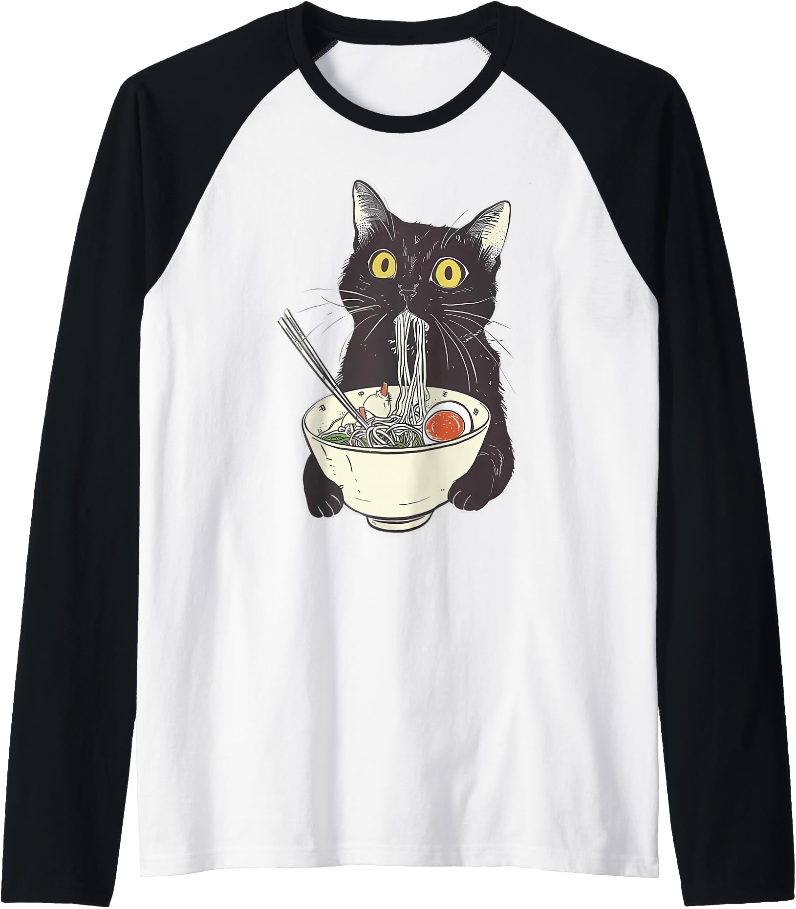 Exclusive Cat Ramen Noodle Japanese Hoodie - Custom Art Print Men Women - T-Shirt, Sweatshirt, Hoodie