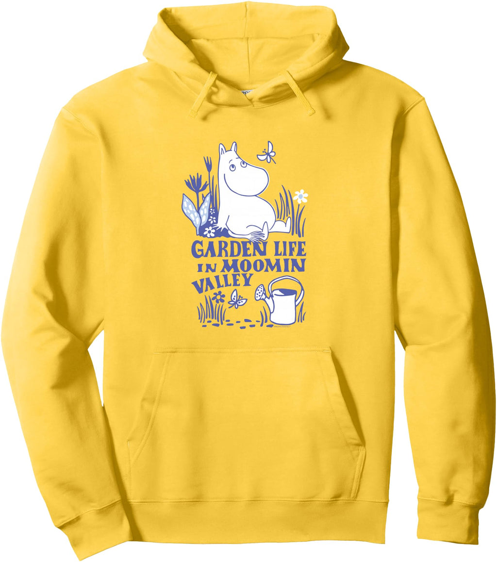 Authentic Moomin Garden Life Nature Hoodie - Aesthetic Graphic for Adults - T-Shirt, Sweatshirt, Hoodie