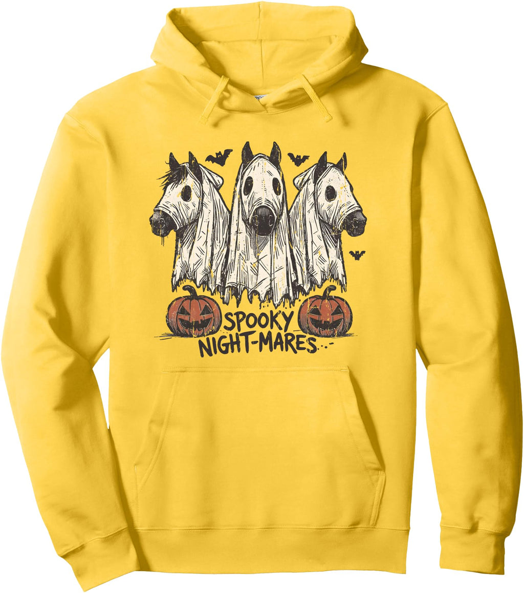 Exclusive Spooky Night Mares Sweatshirt - Aesthetic Graphic for Adults - T-Shirt, Sweatshirt, Hoodie