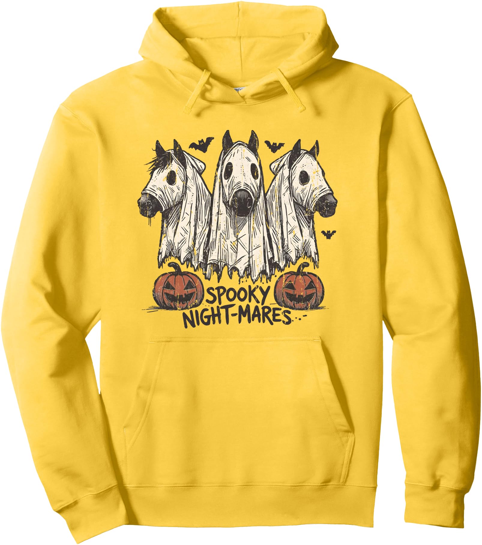Exclusive Spooky Night Mares Sweatshirt - Aesthetic Graphic for Adults - T-Shirt, Sweatshirt, Hoodie