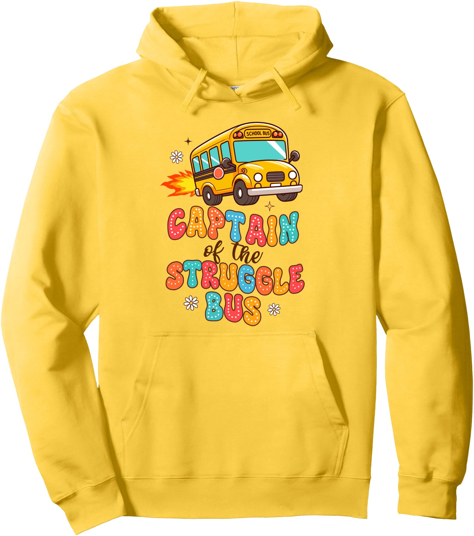 Authentic School Bus Driver Yellow T-Shirt - Streetwear Style for Adults - T-Shirt, Sweatshirt, Hoodie