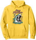 Handcrafted Stay Positive Shark And Hoodie - Unique Graphic Unisex - T-Shirt, Sweatshirt, Hoodie