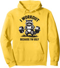 Handcrafted I Workout Because I Sweatshirt - Aesthetic Graphic for Adults - T-Shirt, Sweatshirt, Hoodie