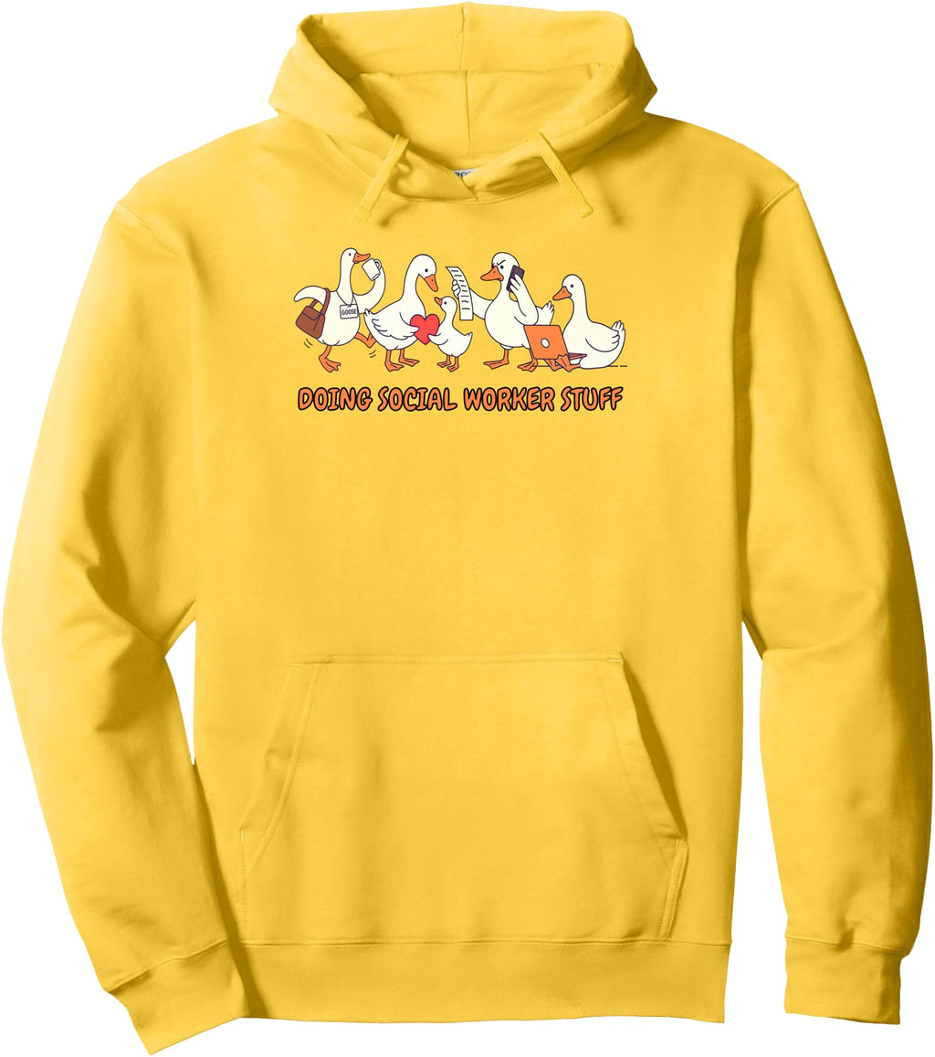 Original Social Work Silly Goose T-Shirt - Fun Novelty Design for Adults - T-Shirt, Sweatshirt, Hoodie