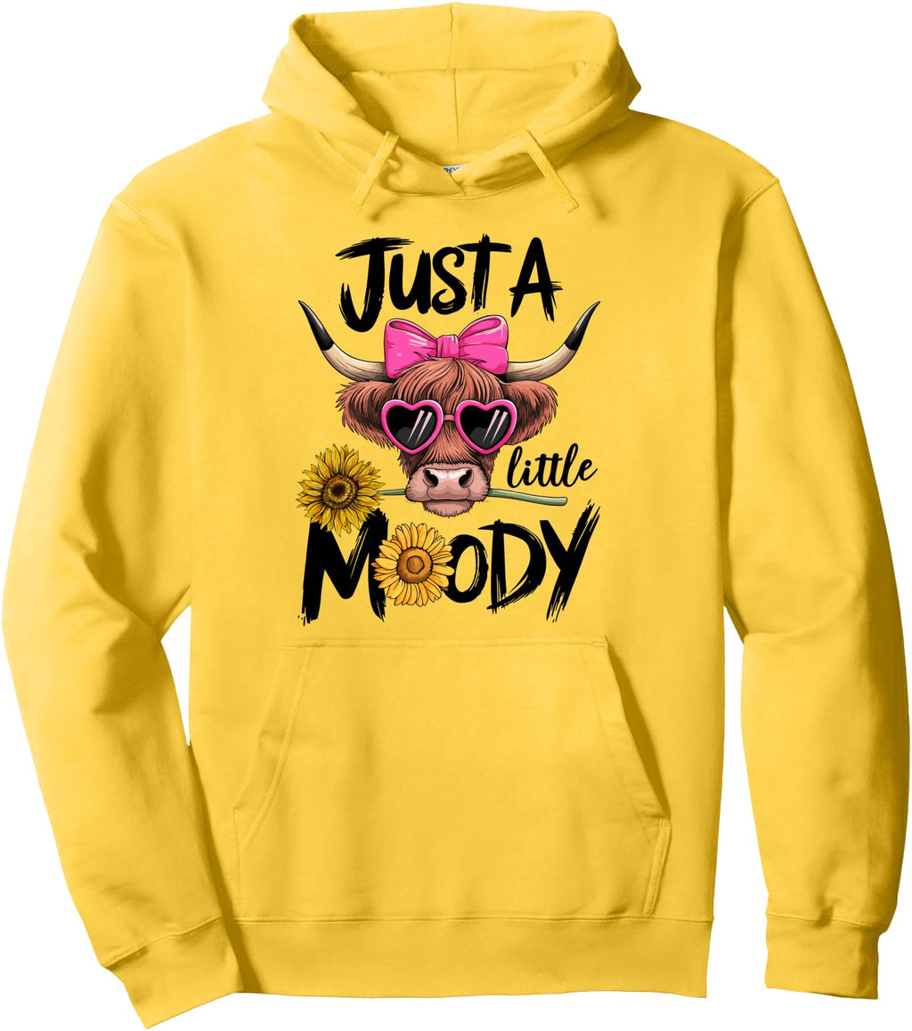 Authentic Just Little Moody Sweatshirt - Trendy Graphic Men Women - T-Shirt, Sweatshirt, Hoodie
