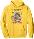 Exclusive It S Not Clocking To You Hoodie - Minimalist Print for Adults - T-Shirt, Sweatshirt, Hoodie