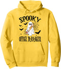 Spooky Office Manager Halloween School T-Shirt - Minimalist Print Unisex - T-Shirt, Sweatshirt, Hoodie