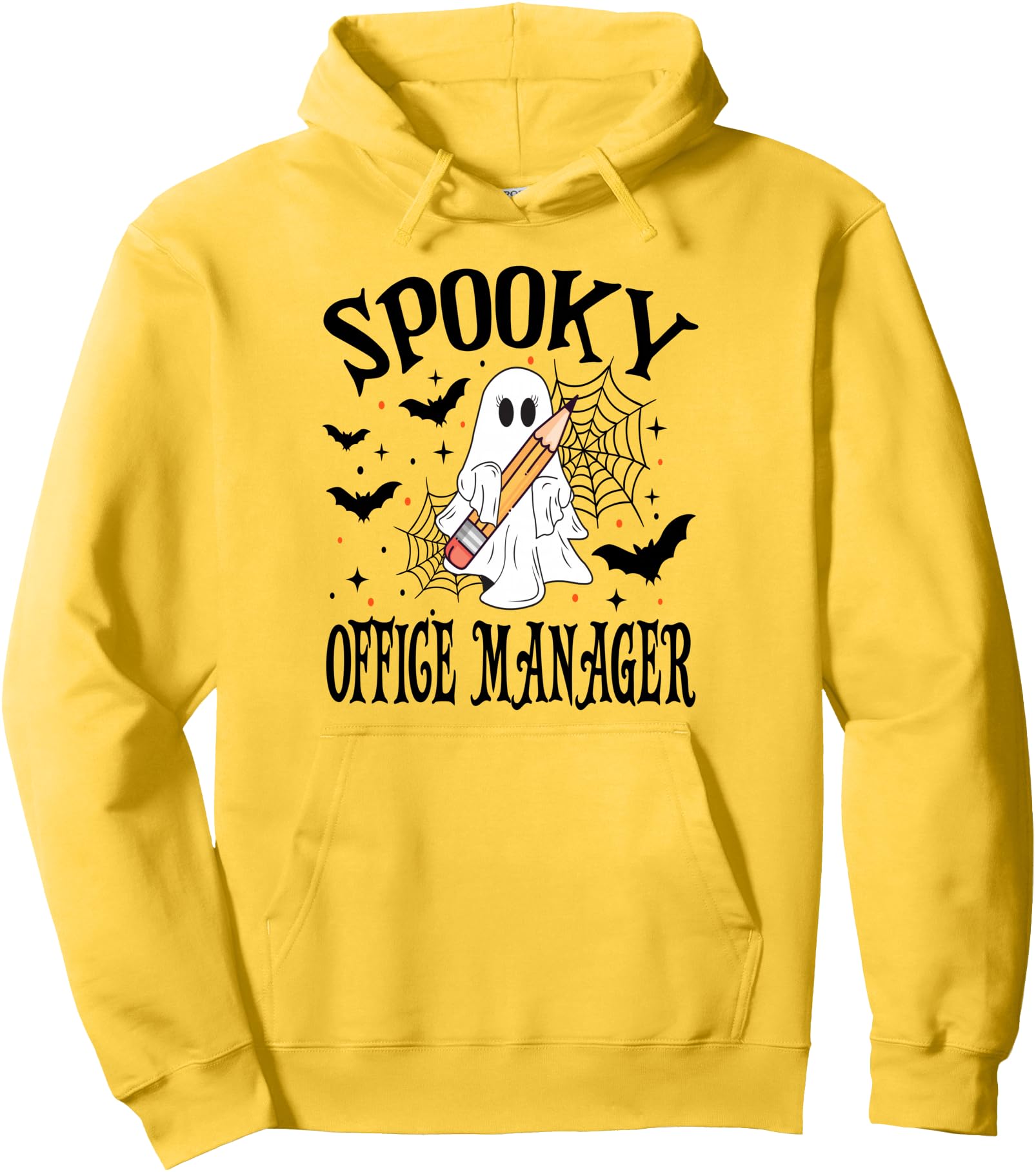 Spooky Office Manager Halloween School T-Shirt - Minimalist Print Unisex - T-Shirt, Sweatshirt, Hoodie