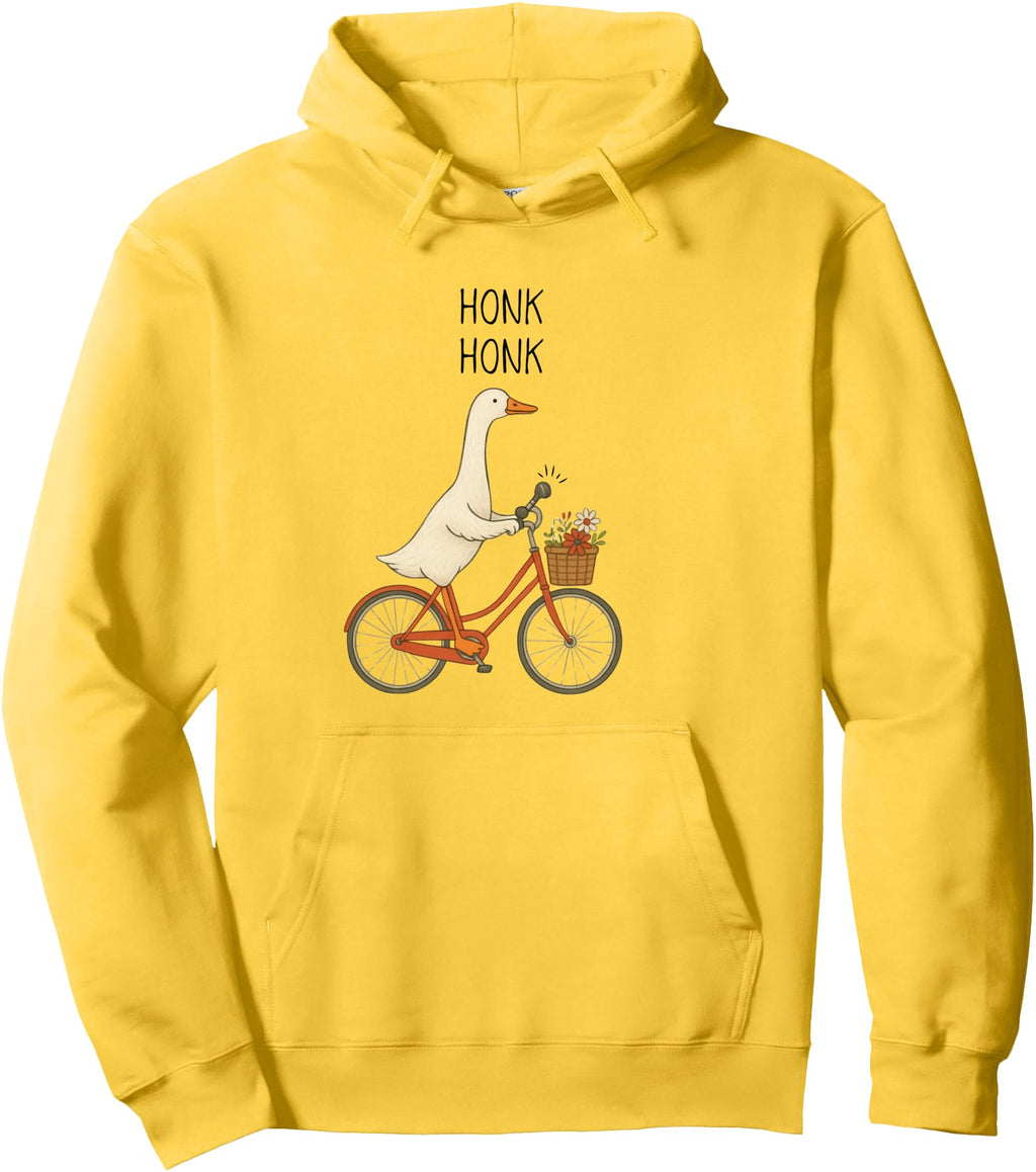 Handcrafted Goose Bicycle Bicycle Hoodie - Aesthetic Graphic Men Women - T-Shirt, Sweatshirt, Hoodie