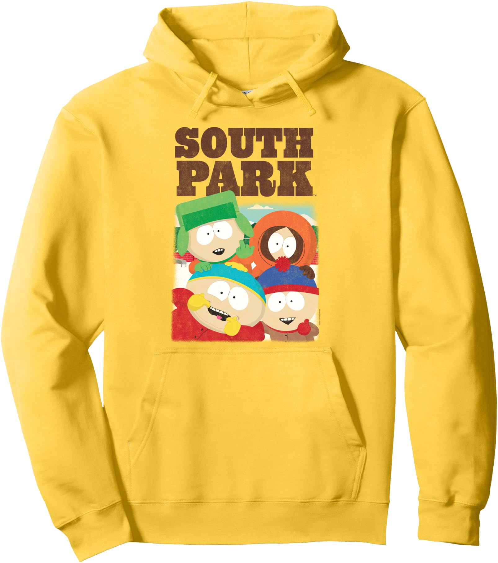 South Park Cast Collage Cartoon Hoodie - Novelty Apparel Men Women - T-Shirt, Sweatshirt, Hoodie