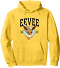 Original Pok Mon Eevee Collegiate Hoodie - Aesthetic Graphic Men Women - T-Shirt, Sweatshirt, Hoodie