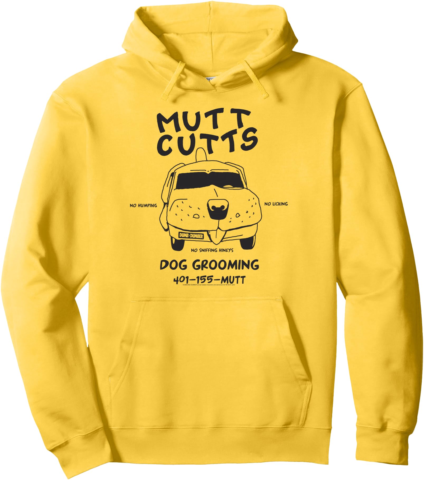 Handcrafted Dumb And Dumber Mutt Cutts Hoodie - Custom Art Print Unisex - T-Shirt, Sweatshirt, Hoodie