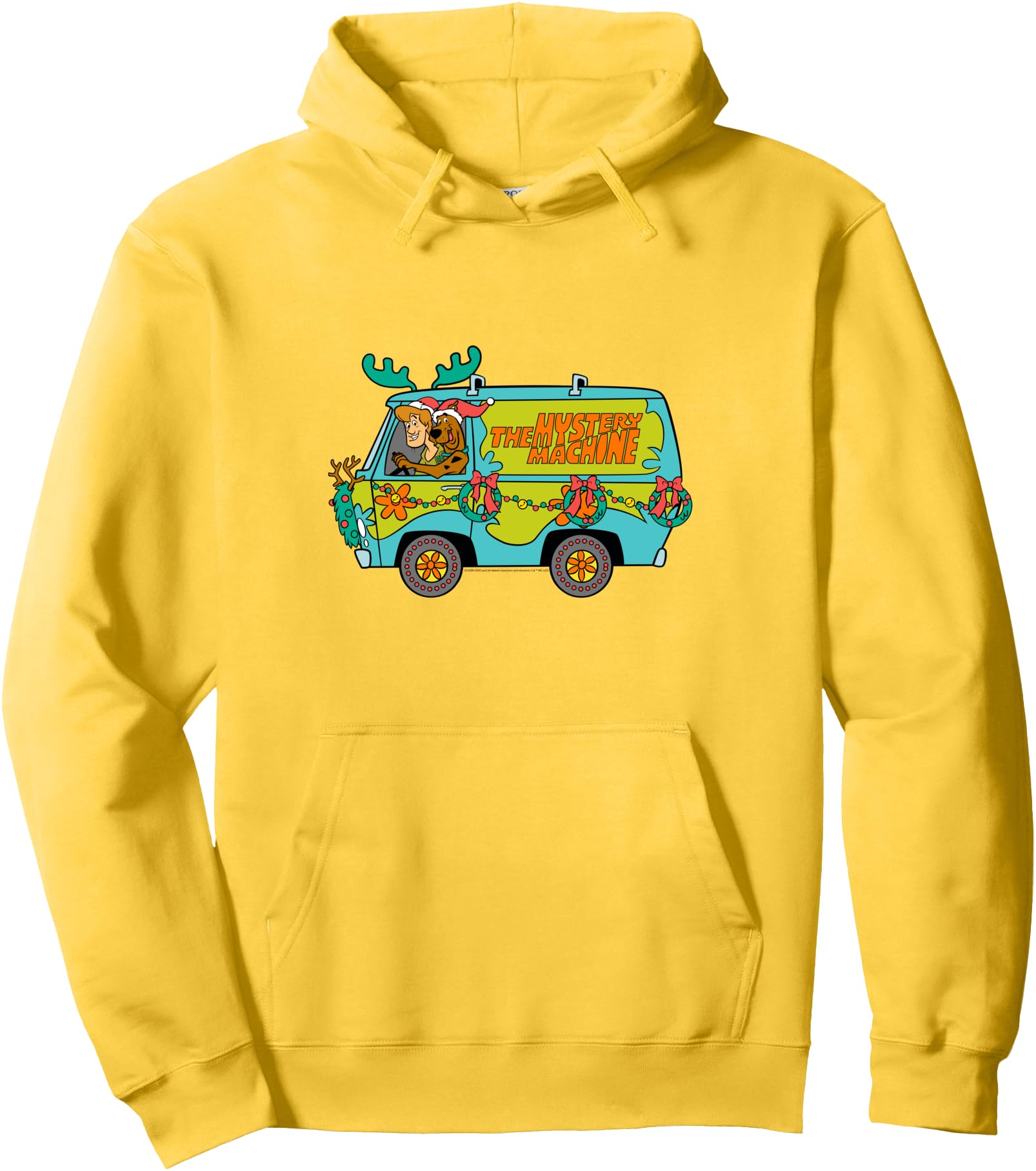 Exclusive Mystery Machine Holiday Sweatshirt - Custom Art Print Men Women - T-Shirt, Sweatshirt, Hoodie