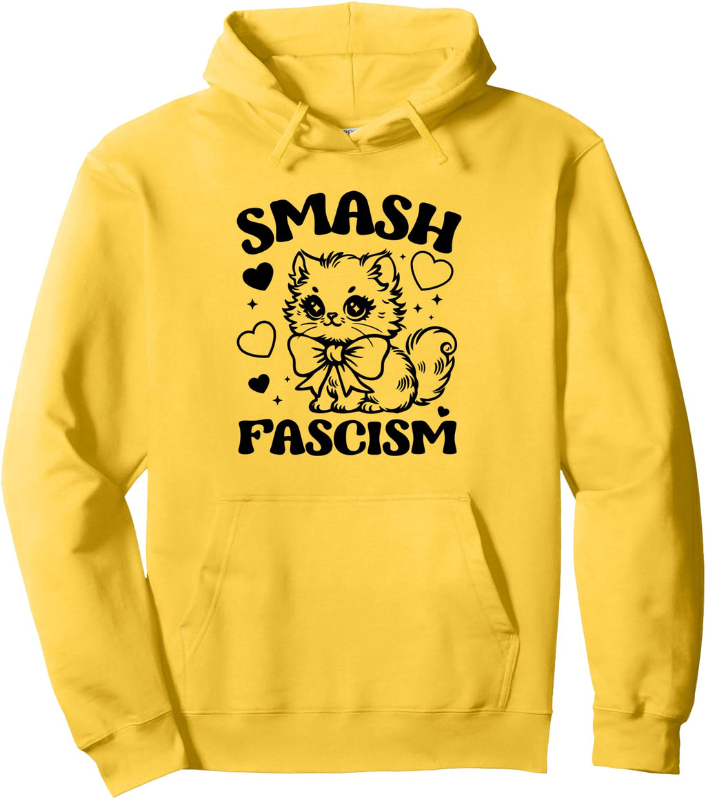 Exclusive Smash Fascism Anti Fascism Sweatshirt - Trendy Graphic Men Women - T-Shirt, Sweatshirt, Hoodie