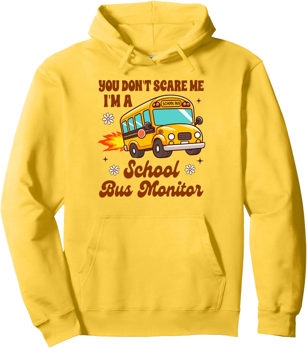 Handcrafted School Bus Monitor Don T Hoodie - Minimalist Print Unisex - T-Shirt, Sweatshirt, Hoodie
