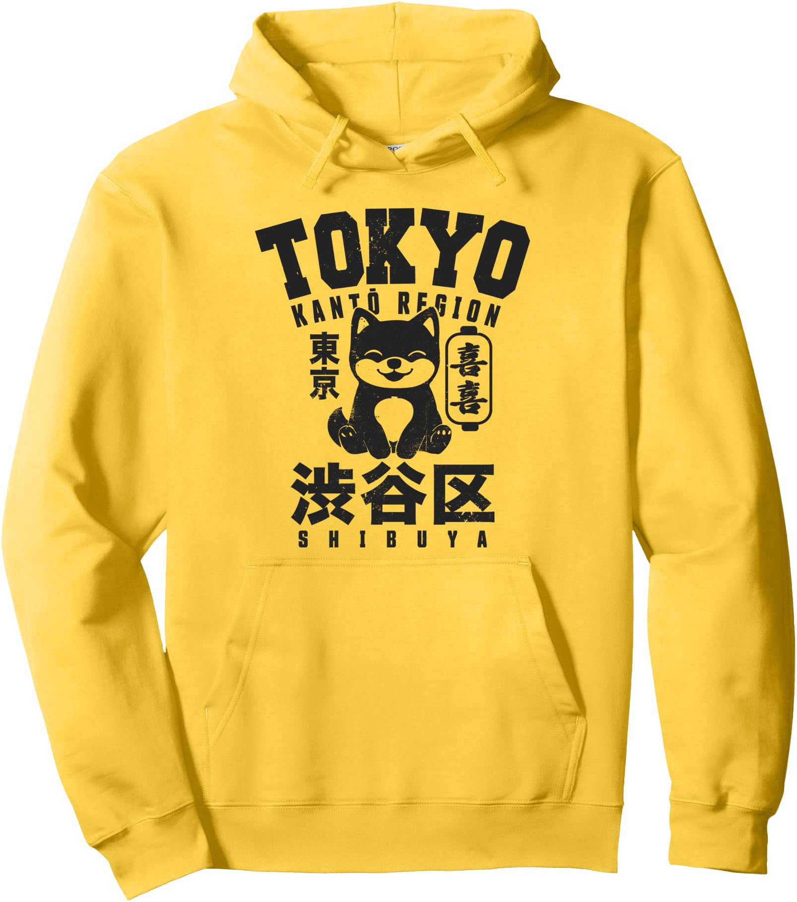 Exclusive Shibuya Tokyo Japan Akita Hoodie - Custom Art Print Men Women - T-Shirt, Sweatshirt, Hoodie