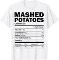 Mashed Potato Nutrition Matching Costume T-Shirt - Custom Art Print Unisex - T-Shirt, Sweatshirt, Hoodie