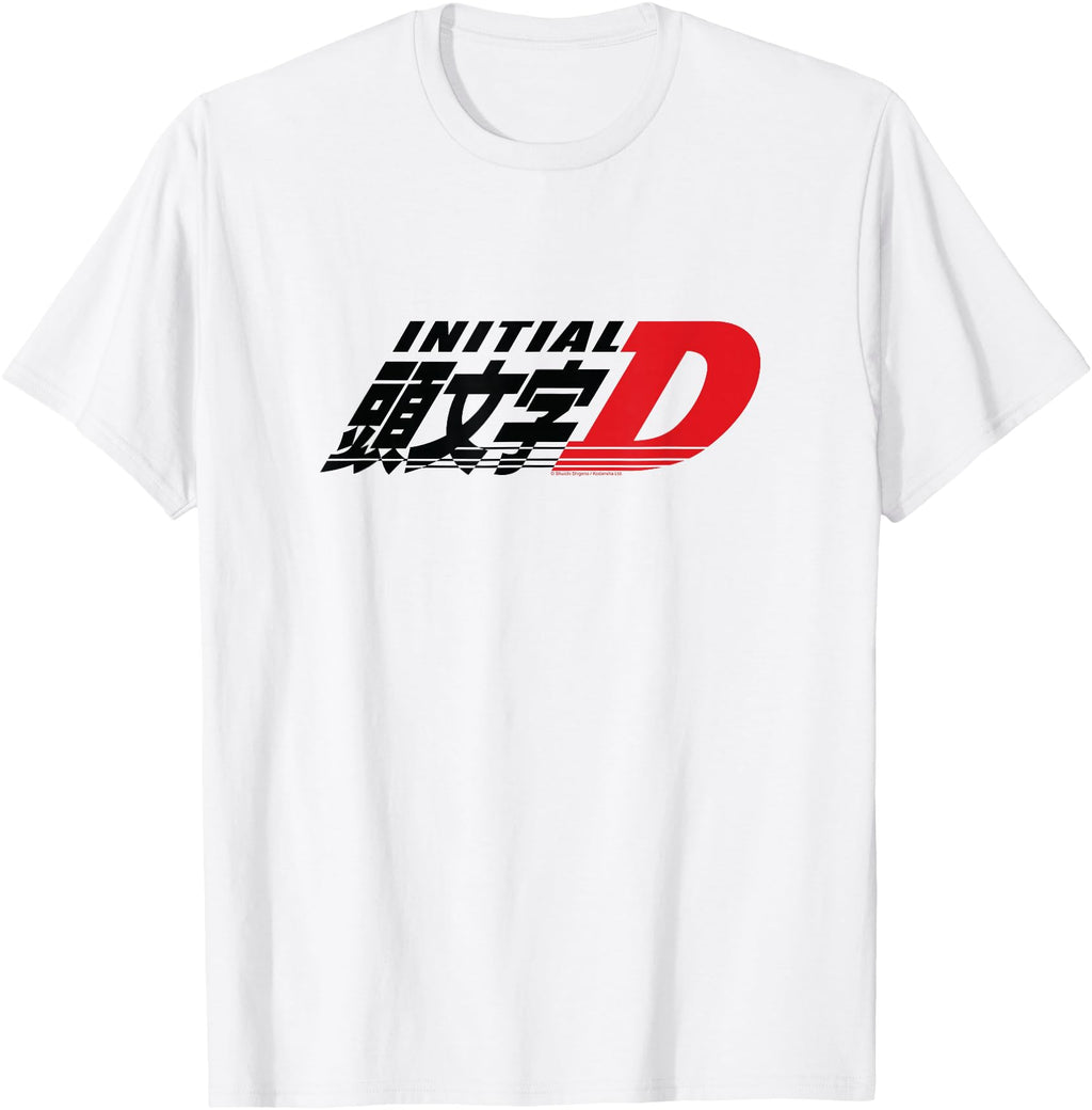 Exclusive Initial D Manga Main Logo T-Shirt - Custom Art Print for Adults - T-Shirt, Sweatshirt, Hoodie