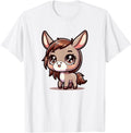 Adorable Japanese Kawaii Chibi Mule T-Shirt - Trendy Graphic for Adults - T-Shirt, Sweatshirt, Hoodie