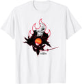 Authentic Bleach Ichigo Flame Outline Hoodie - Aesthetic Graphic Unisex - T-Shirt, Sweatshirt, Hoodie