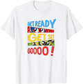 Miraculous Ladybug Chibi Get Ready T-Shirt - Custom Art Print Men Women - T-Shirt, Sweatshirt, Hoodie