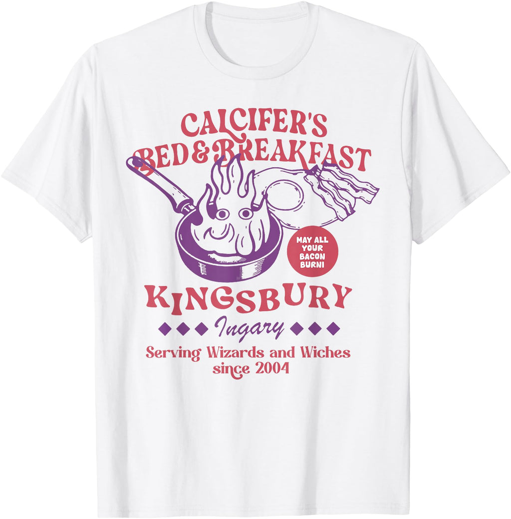 Exclusive Calcifers Bed And T-Shirt - Casual Everyday Wear for Adults - T-Shirt, Sweatshirt, Hoodie