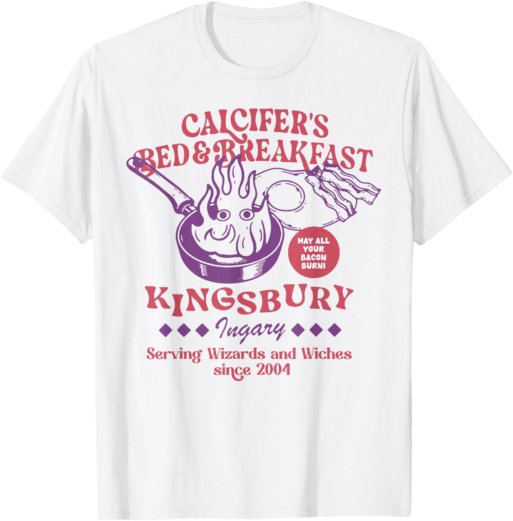 Exclusive Calcifers Bed And T-Shirt - Casual Everyday Wear for Adults - T-Shirt, Sweatshirt, Hoodie