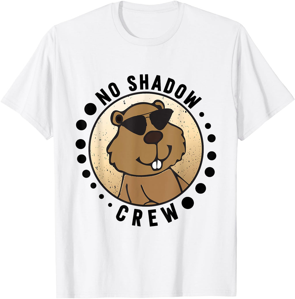 Authentic Team No Shadow Crew Groundhog Hoodie - Custom Art Print Unisex - T-Shirt, Sweatshirt, Hoodie
