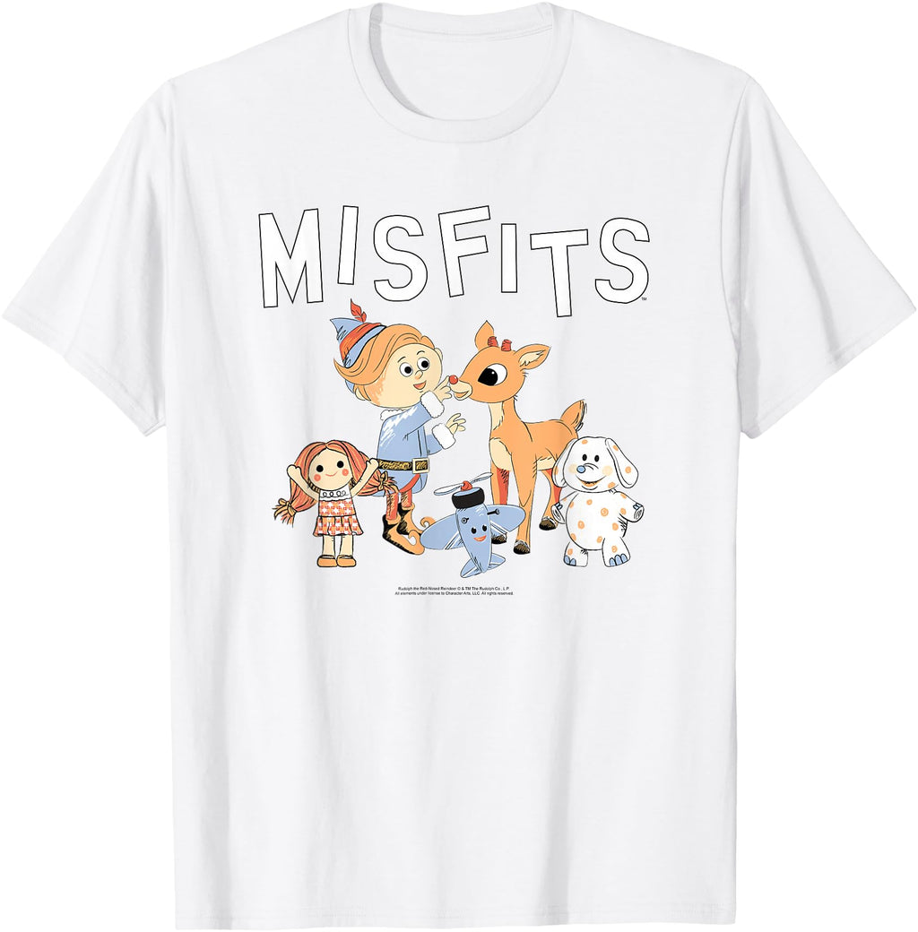 Authentic Rudolph Misfit Toys Sweatshirt - Custom Art Print Men Women - T-Shirt, Sweatshirt, Hoodie