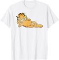 Original Garfield Happy Lounging T-Shirt - Streetwear Style for Adults - T-Shirt, Sweatshirt, Hoodie