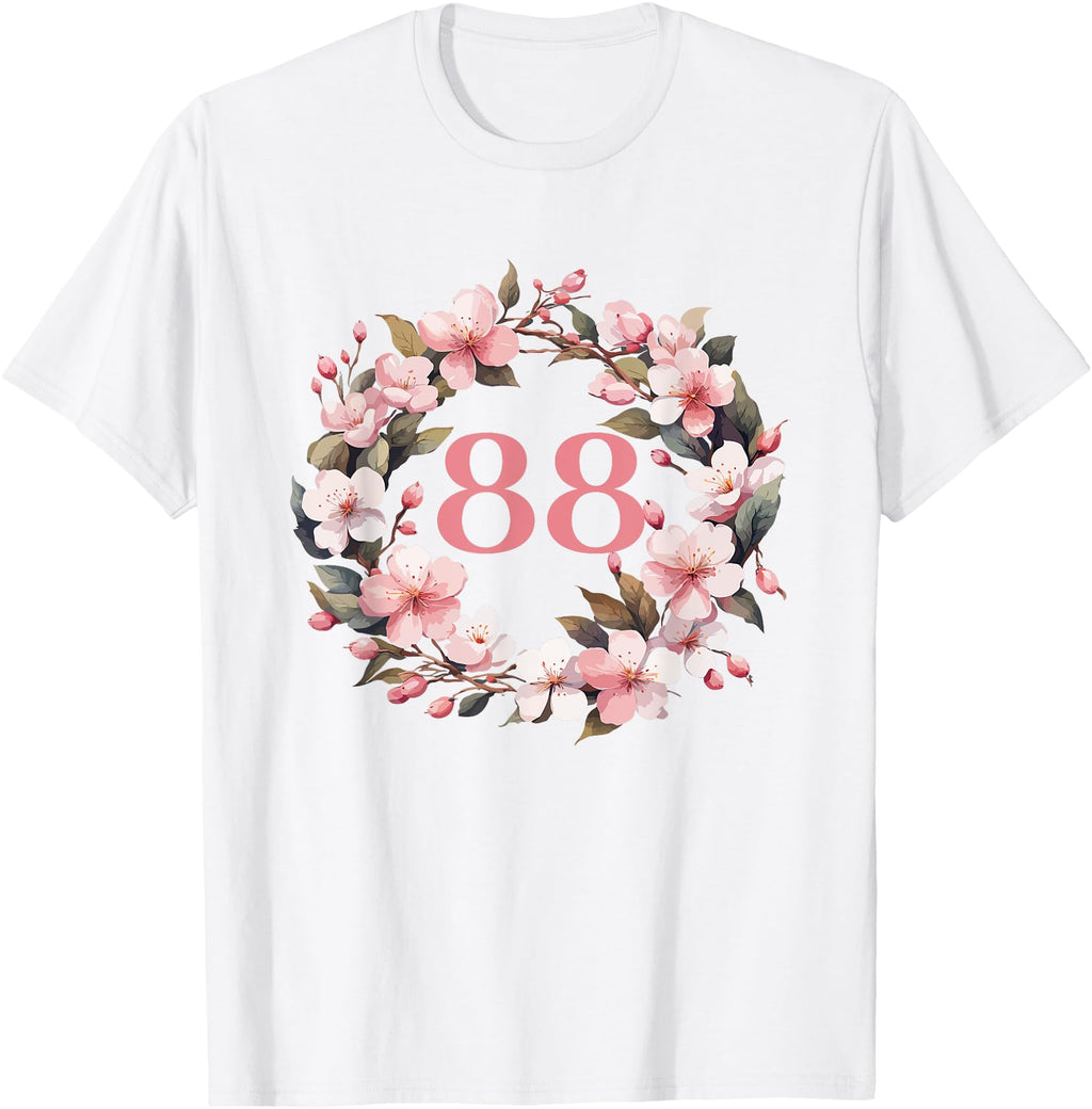 Japanese 88 Years Sakura Cherry Sweatshirt - Aesthetic Graphic Unisex - T-Shirt, Sweatshirt, Hoodie
