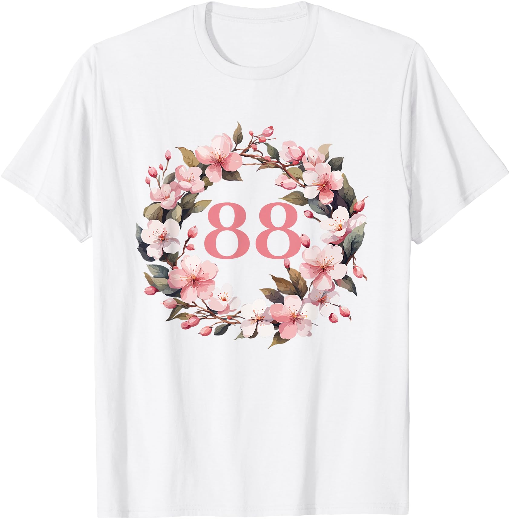 Japanese 88 Years Sakura Cherry Sweatshirt - Aesthetic Graphic Unisex - T-Shirt, Sweatshirt, Hoodie