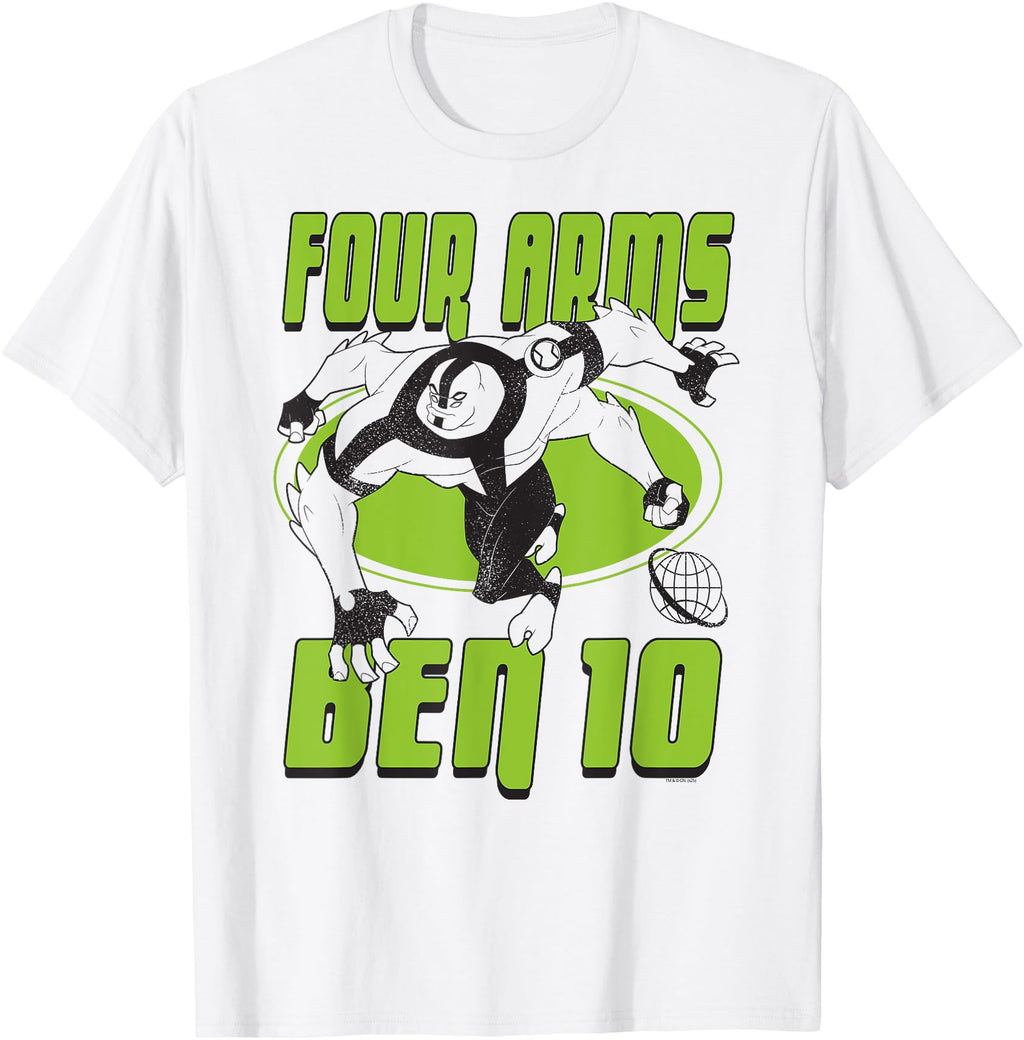 Exclusive Ben 10 Four Arms Alien Sweatshirt - Fun Novelty Design Unisex - T-Shirt, Sweatshirt, Hoodie