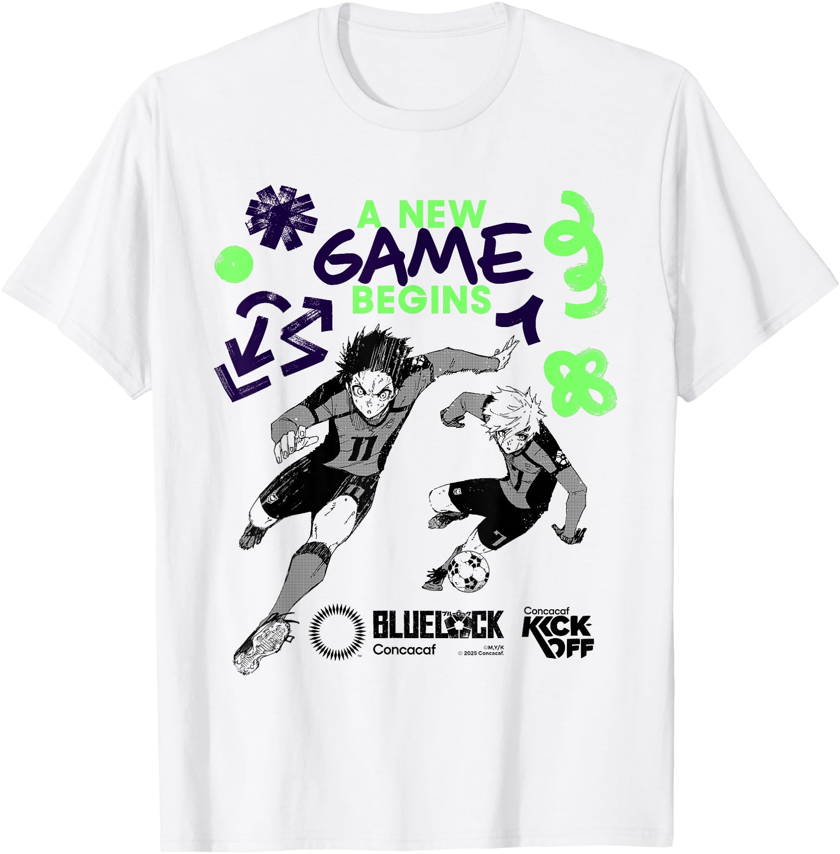 Blue Lock X Concacaf U201Cisagi Nagi T-Shirt - Trendy Graphic for Adults - T-Shirt, Sweatshirt, Hoodie