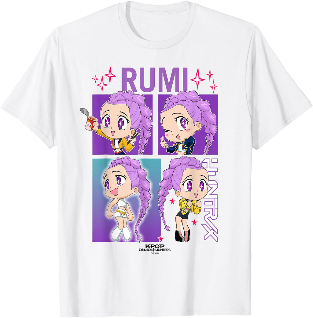 Kpop Demon Hunters Rumi Officially T-Shirt - Casual Everyday Wear Unisex - T-Shirt, Sweatshirt, Hoodie