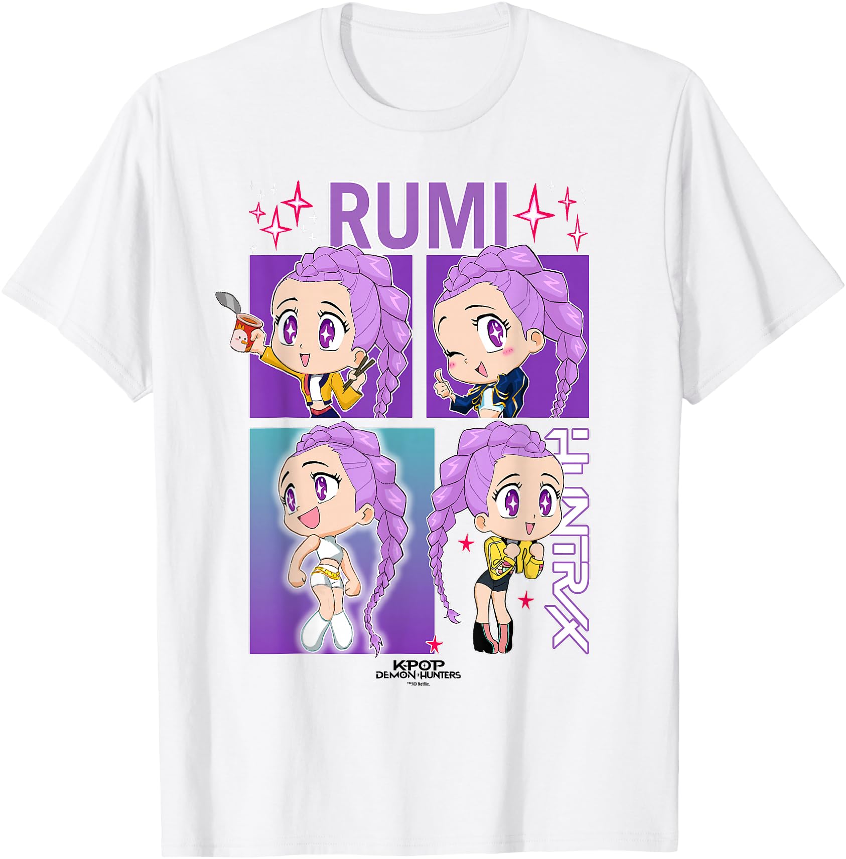 Kpop Demon Hunters Rumi Officially T-Shirt - Casual Everyday Wear Unisex - T-Shirt, Sweatshirt, Hoodie