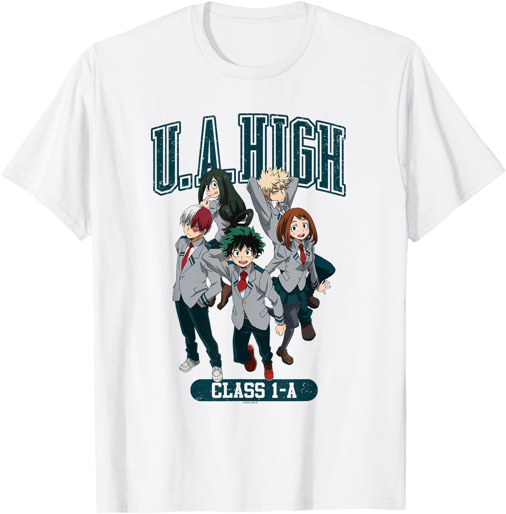 Exclusive My Hero Academia Ua High T-Shirt - Custom Art Print Men Women - T-Shirt, Sweatshirt, Hoodie