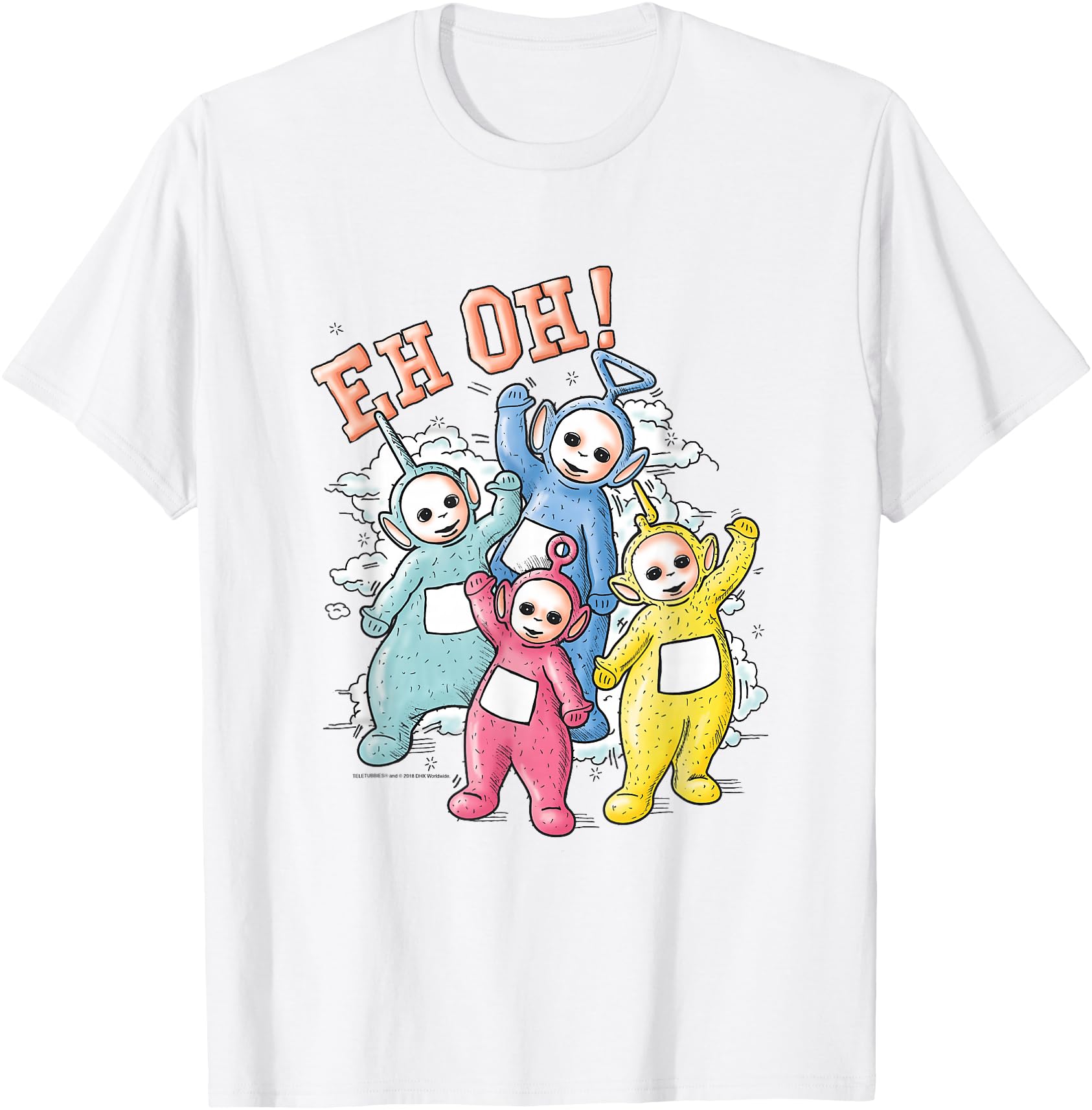 Teletubbies T Animate 1 Exclusive Sweatshirt - Custom Art Print for Adults - T-Shirt, Sweatshirt, Hoodie