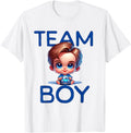 Authentic Gender Reveal Team Party Sweatshirt - Minimalist Print Unisex - T-Shirt, Sweatshirt, Hoodie