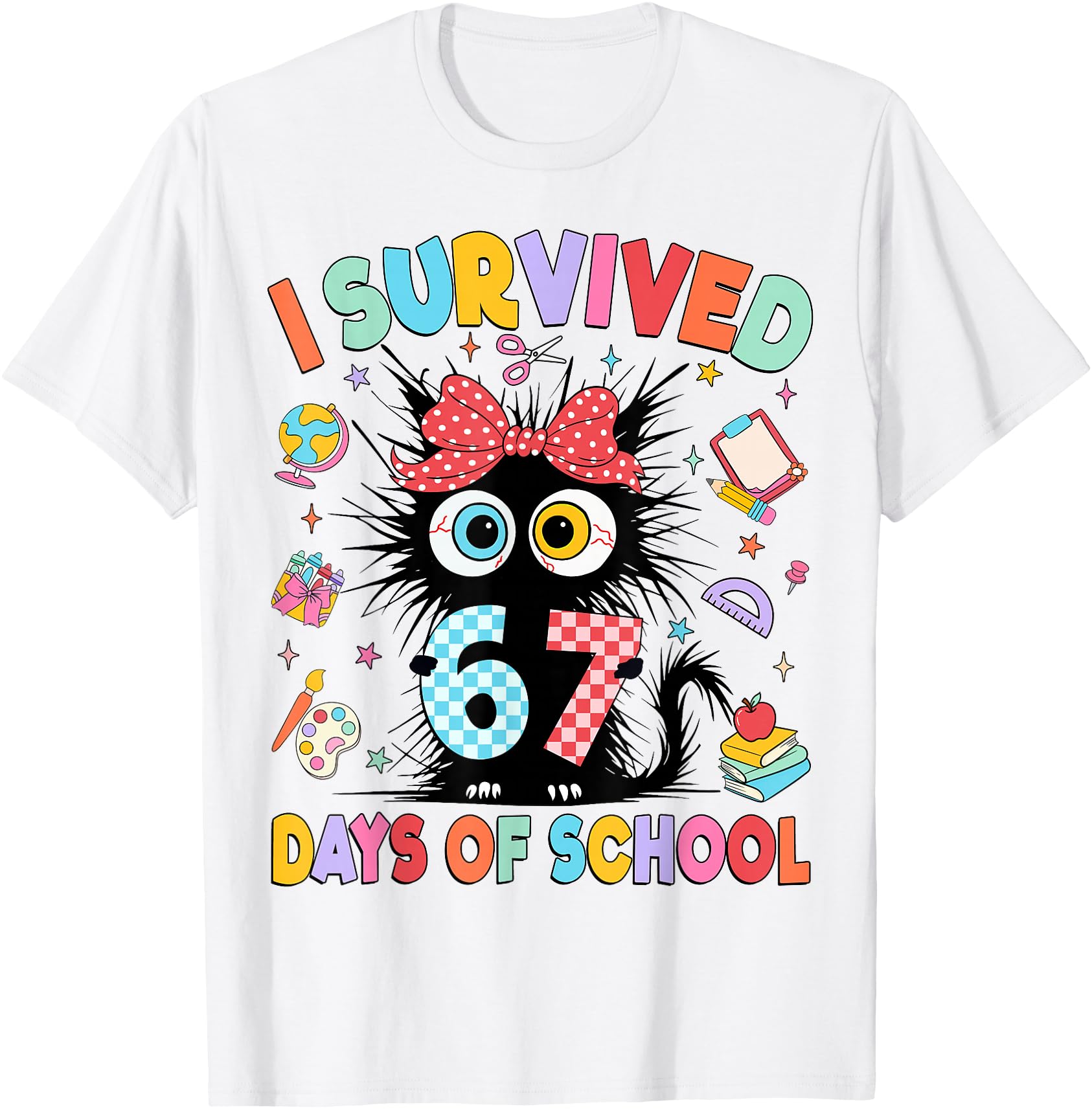 Exclusive I Survived 67 Days Sweatshirt - Minimalist Print for Adults - T-Shirt, Sweatshirt, Hoodie