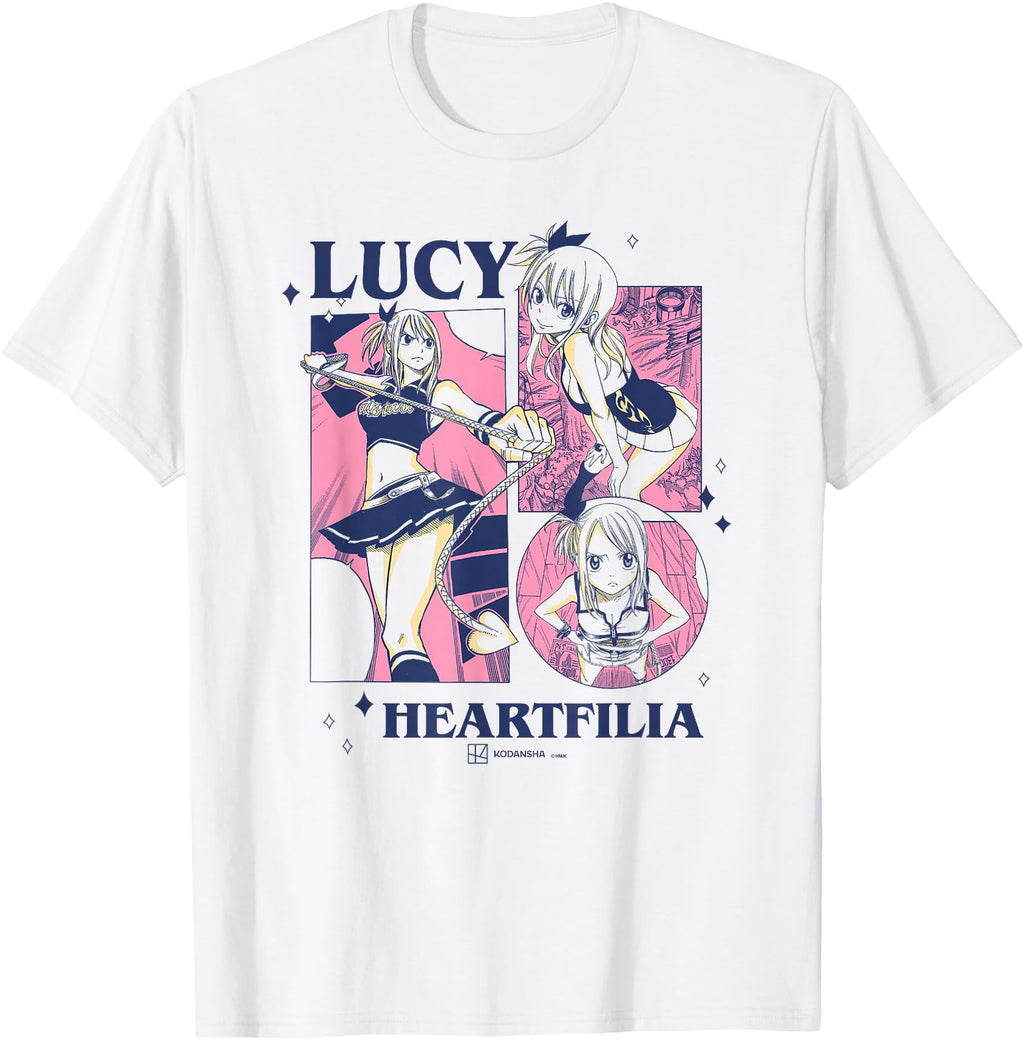 Authentic Fairy Tail Lucy Heartfilia Hoodie - Streetwear Style Men Women - T-Shirt, Sweatshirt, Hoodie