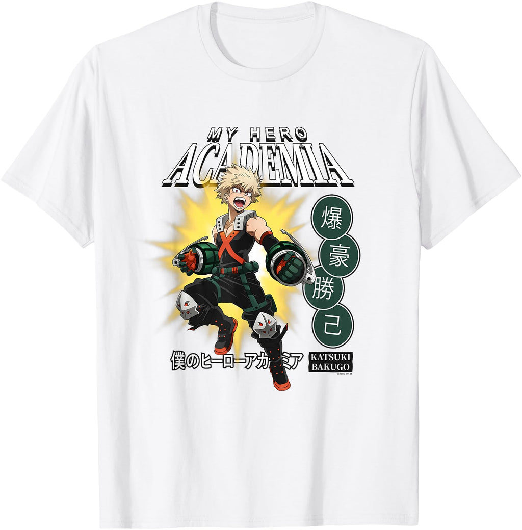 Handcrafted My Hero Academia Katsuki Sweatshirt - Streetwear Style Unisex - T-Shirt, Sweatshirt, Hoodie