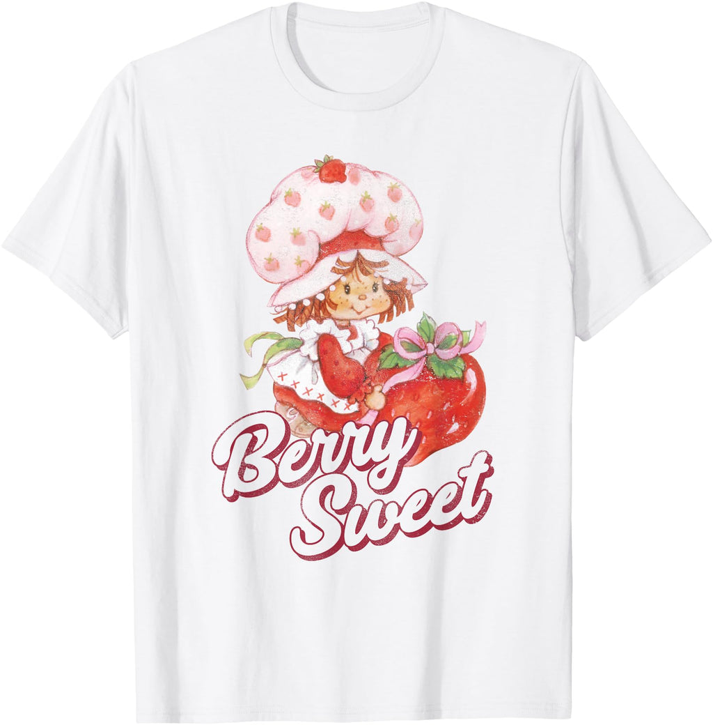 Strawberry Shortcake Berry Sweet T-Shirt - Casual Everyday Wear Men Women - T-Shirt, Sweatshirt, Hoodie