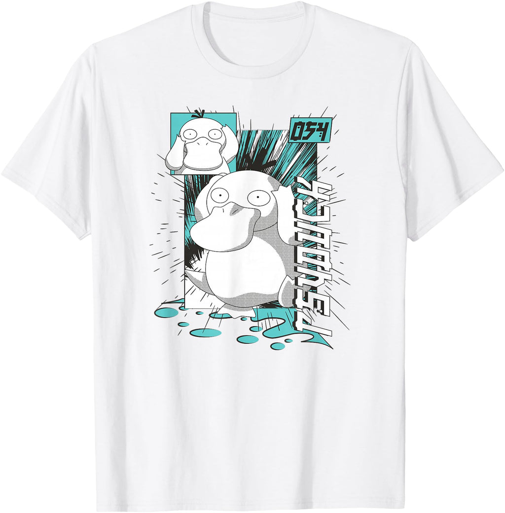 Handcrafted Pok Mon Psyduck Anime T-Shirt - Streetwear Style Unisex - T-Shirt, Sweatshirt, Hoodie