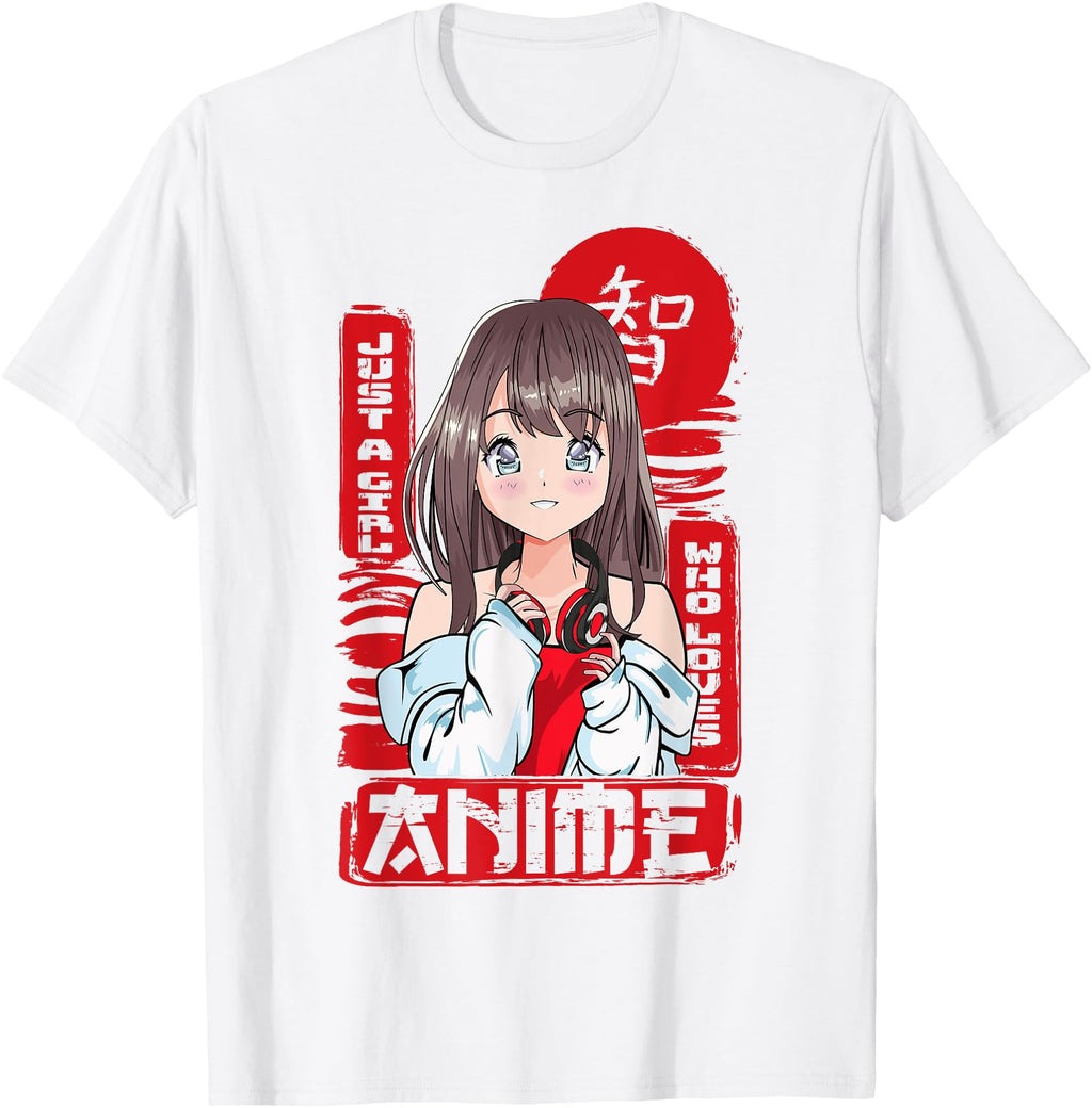 Handcrafted Kawaii Anime Her Otaku Hoodie - Custom Art Print Men Women - T-Shirt, Sweatshirt, Hoodie